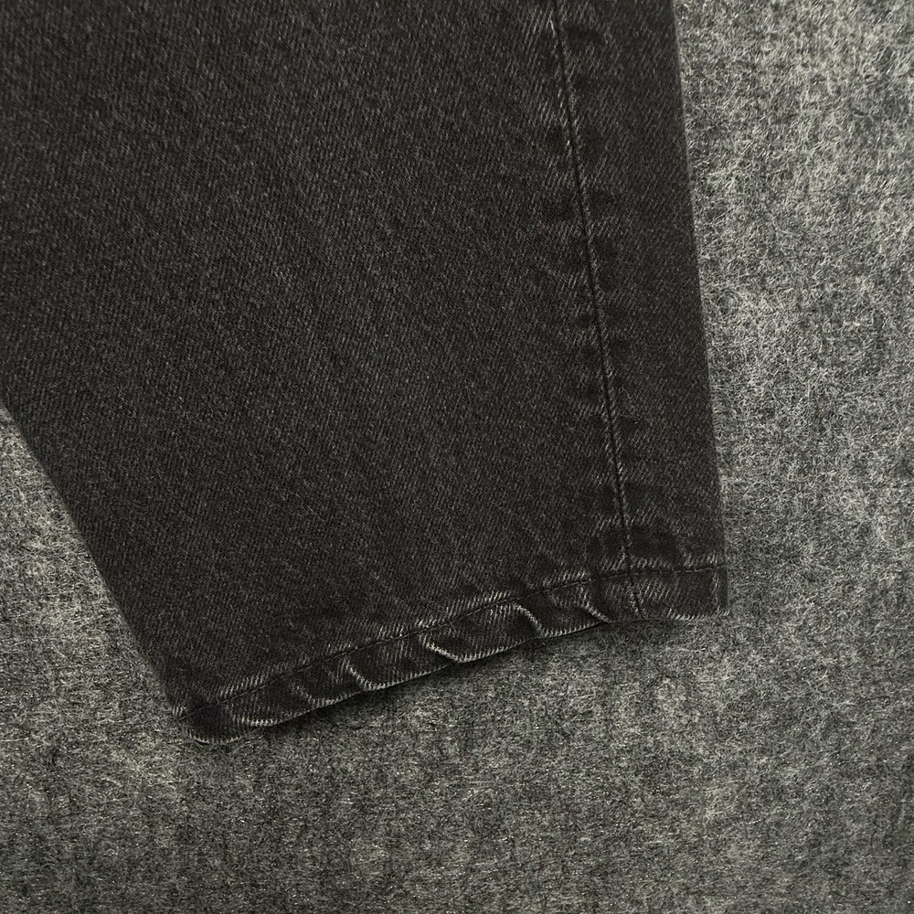 Vintage 1994 Levis 550 Jeans Mens 38x30 Black Relaxed Tapered USA Denim - Picture 2 of 13